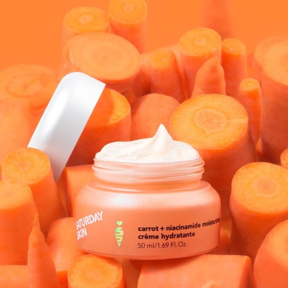 Saturday Skin Carrot + Niacinamide Moisturizing Cream 1.69 fl oz *NEW*